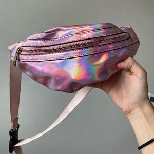 Holographic Pink Fanny Pack